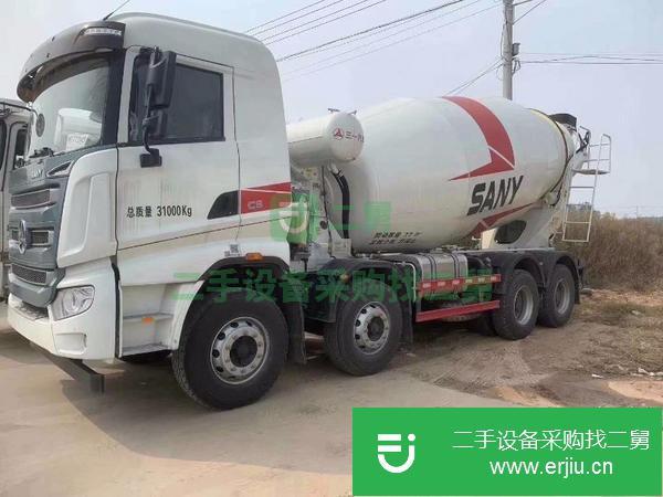 上海出售二手輕量化三一攪拌車
