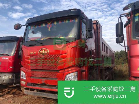 江西出售二手青島解放JH6自卸車