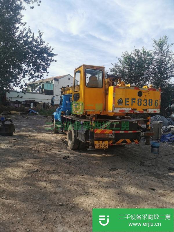 河北出售二手09年泰安東岳大八噸汽車吊