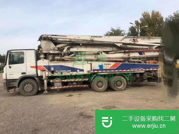河北出售二手47米中聯奔馳泵車