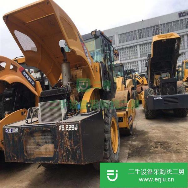 天津出售二手22噸壓路機