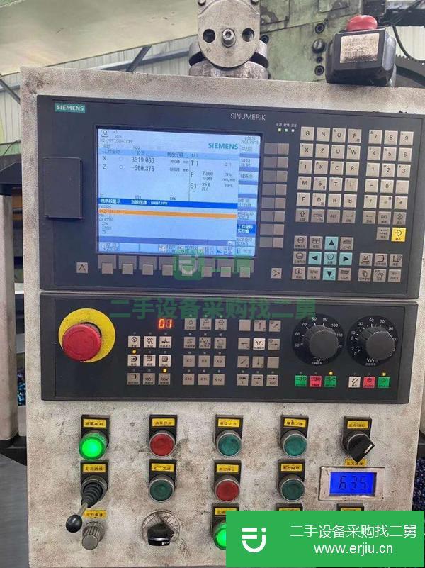 遼寧出售二手武漢威泰CQ5250A數控立式車床