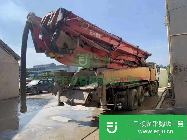 河北出售二手13年奔馳56米三一泵車全手續