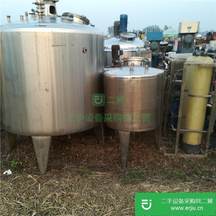山東出售二手340不銹鋼油儲(chǔ)罐