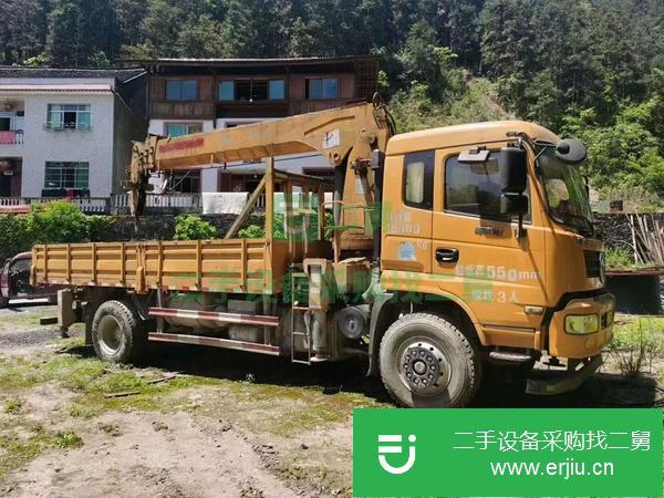 北京出售二手10噸5節(jié)臂隨車吊國五手續(xù)齊全