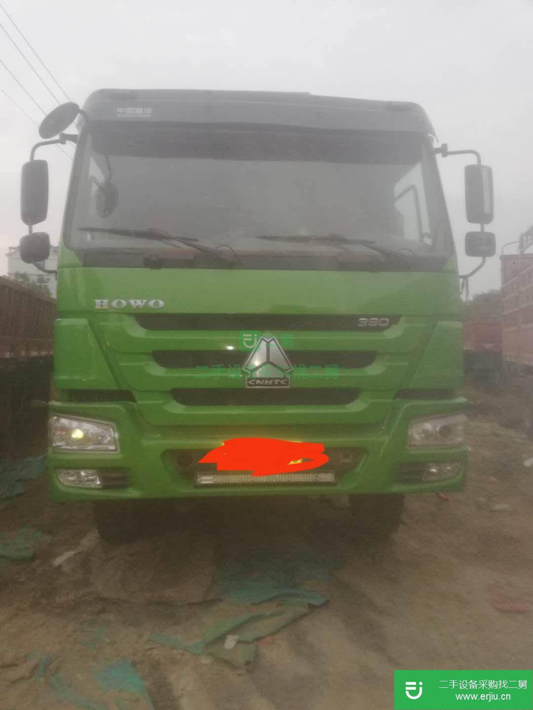安徽出售二手重汽豪沃380馬力自卸車