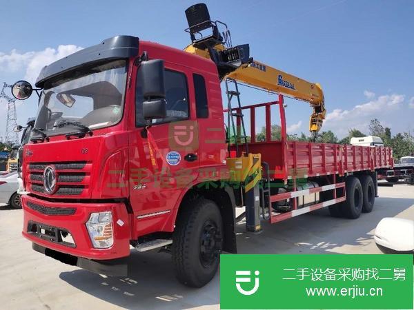 山西出售二手東風暢行D3后八輪徐工隨車吊