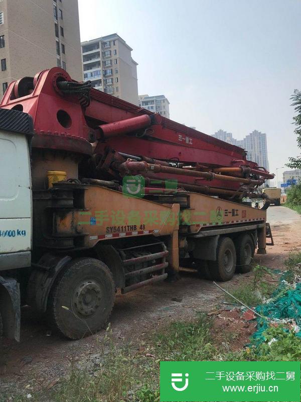 河北出售二手沃爾沃45米泵車