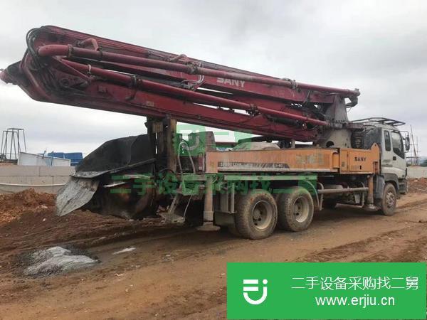 湖南出售二手三一37米泵車車況好