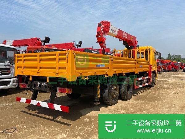 湖北出售二手后八輪長興8噸隨車吊