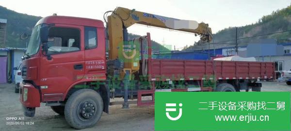 湖北出售二手18年6月徐工6.3噸隨車吊國五車