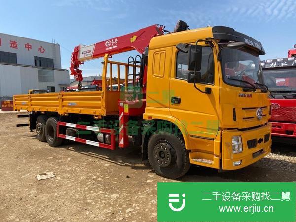 湖北出售二手后八輪長興8噸隨車吊