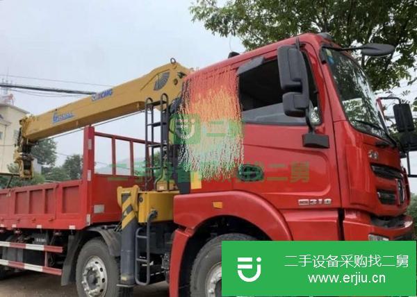 江西出售二手徐工漢風14噸隨車吊