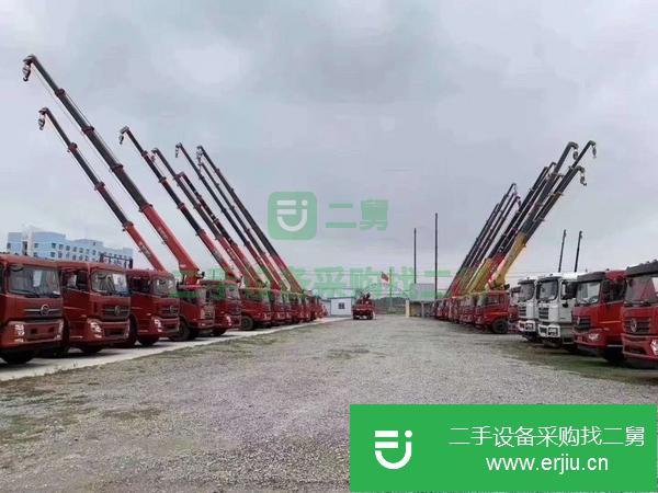 四川出售二手國五8噸隨車吊全國分期代送車