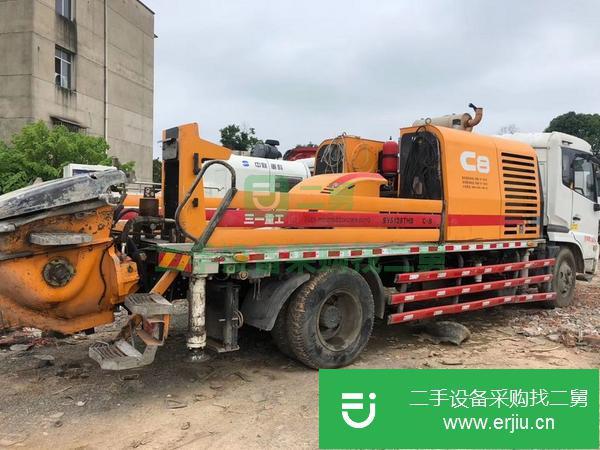 吉林出售二手三一國四10018車載泵手續齊全包過戶