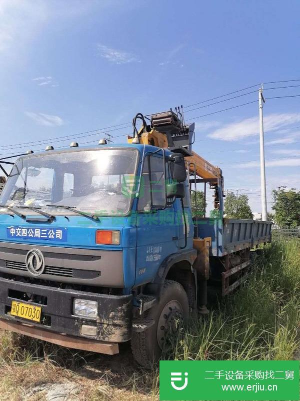 湖南出售二手東風(fēng)暢行前四后八16噸隨車吊