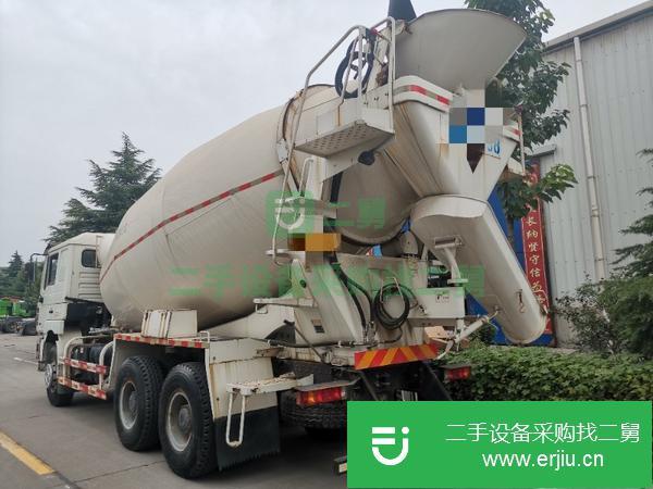 湖北出售二手陜汽德龍大14拉16方混凝土攪拌車