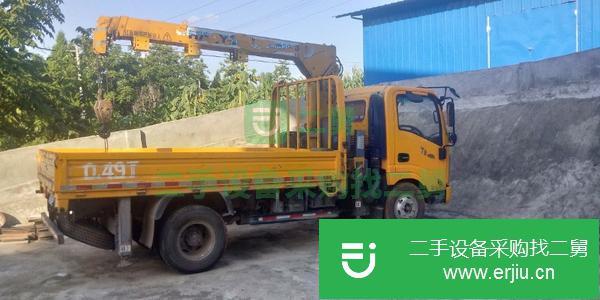 四川出售二手徐工3.2噸國五隨車吊