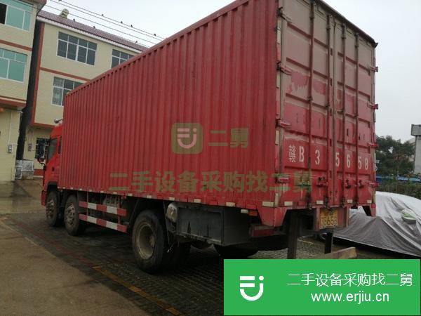 江西出售二手江淮格爾發(fā)K5L前4后4,7.3米箱式貨車