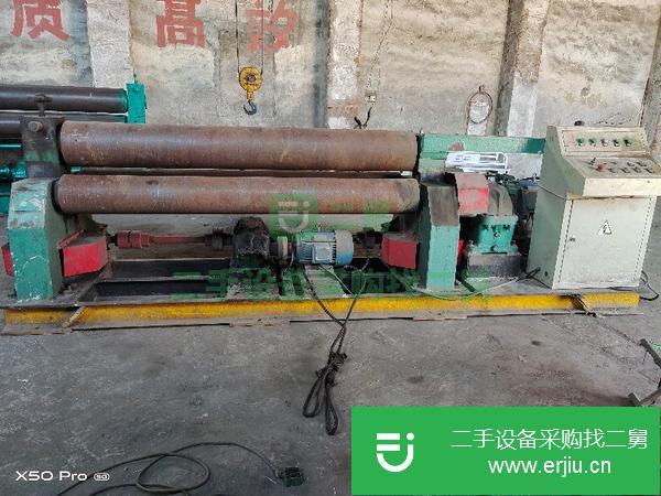 浙江出售二手實心W11-20*2000對稱式機械自動卷板機