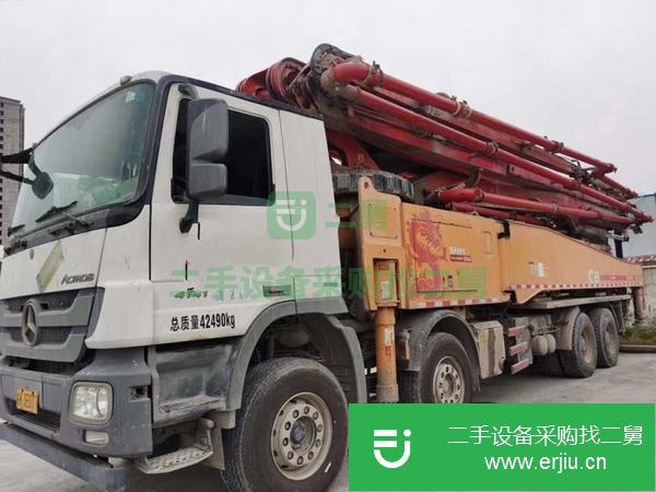 湖南出售二手奔馳國四56米泵車手續齊全包過戶