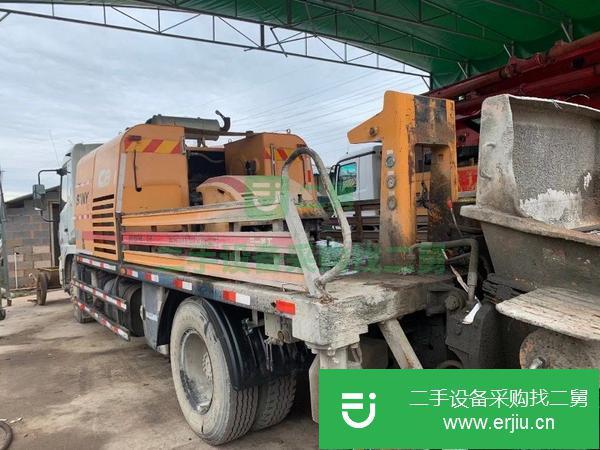江蘇出售二手三一重工10020國四車載泵車況正常手續全