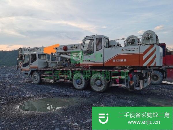 甘肅出售二手浦沅25噸吊車能正常干活