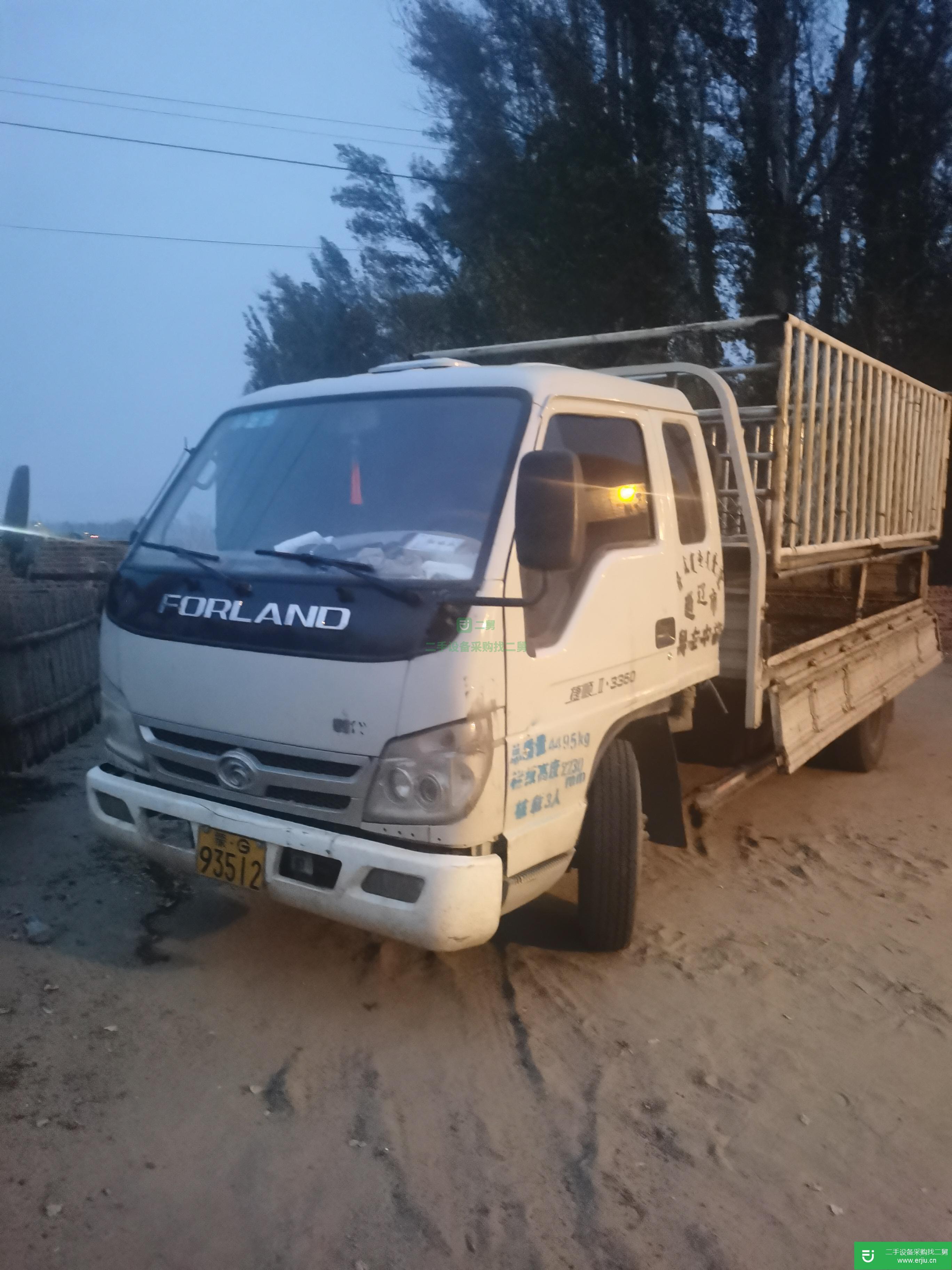 內蒙古出售二手88馬力貨車
