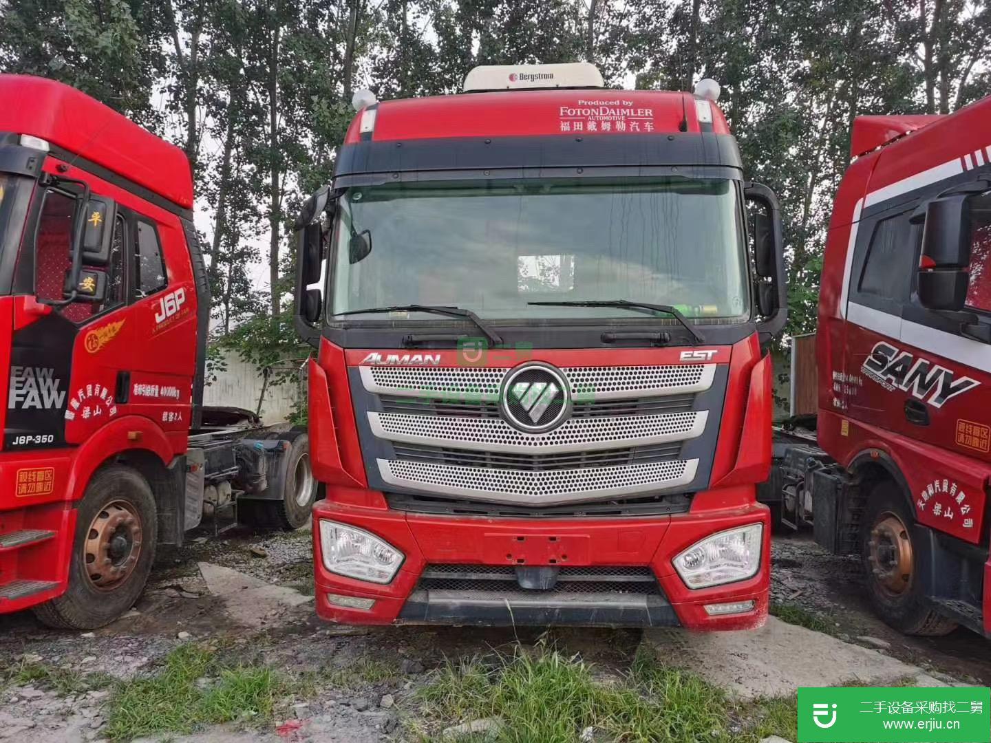 山東出售二手福田歐曼牽引車
