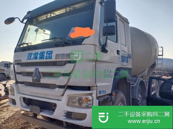山東出售二手豪沃攪拌車 國五 前四后八 大20方 380馬力
