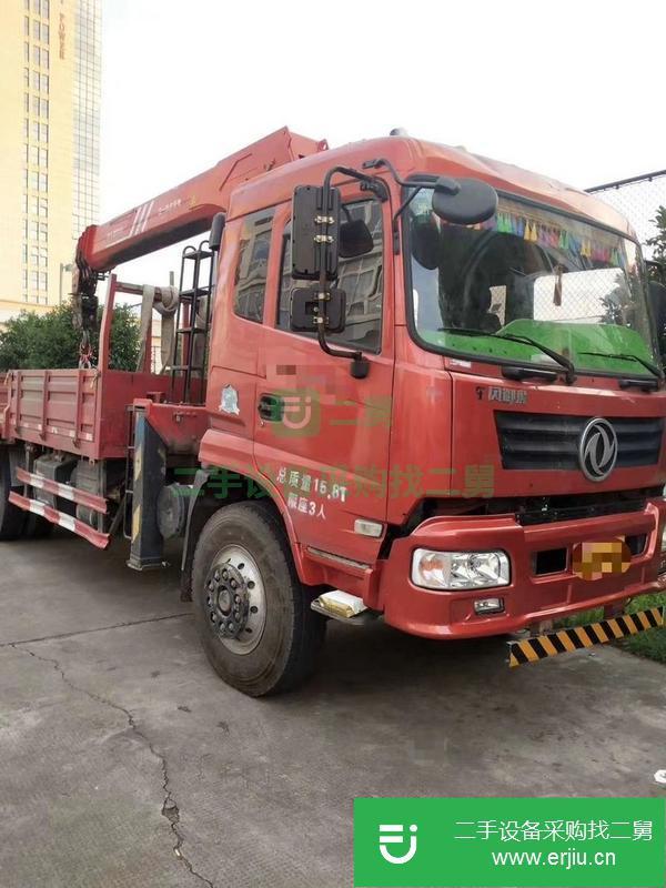 浙江出售二手三一8噸隨車吊手續齊全負責提檔