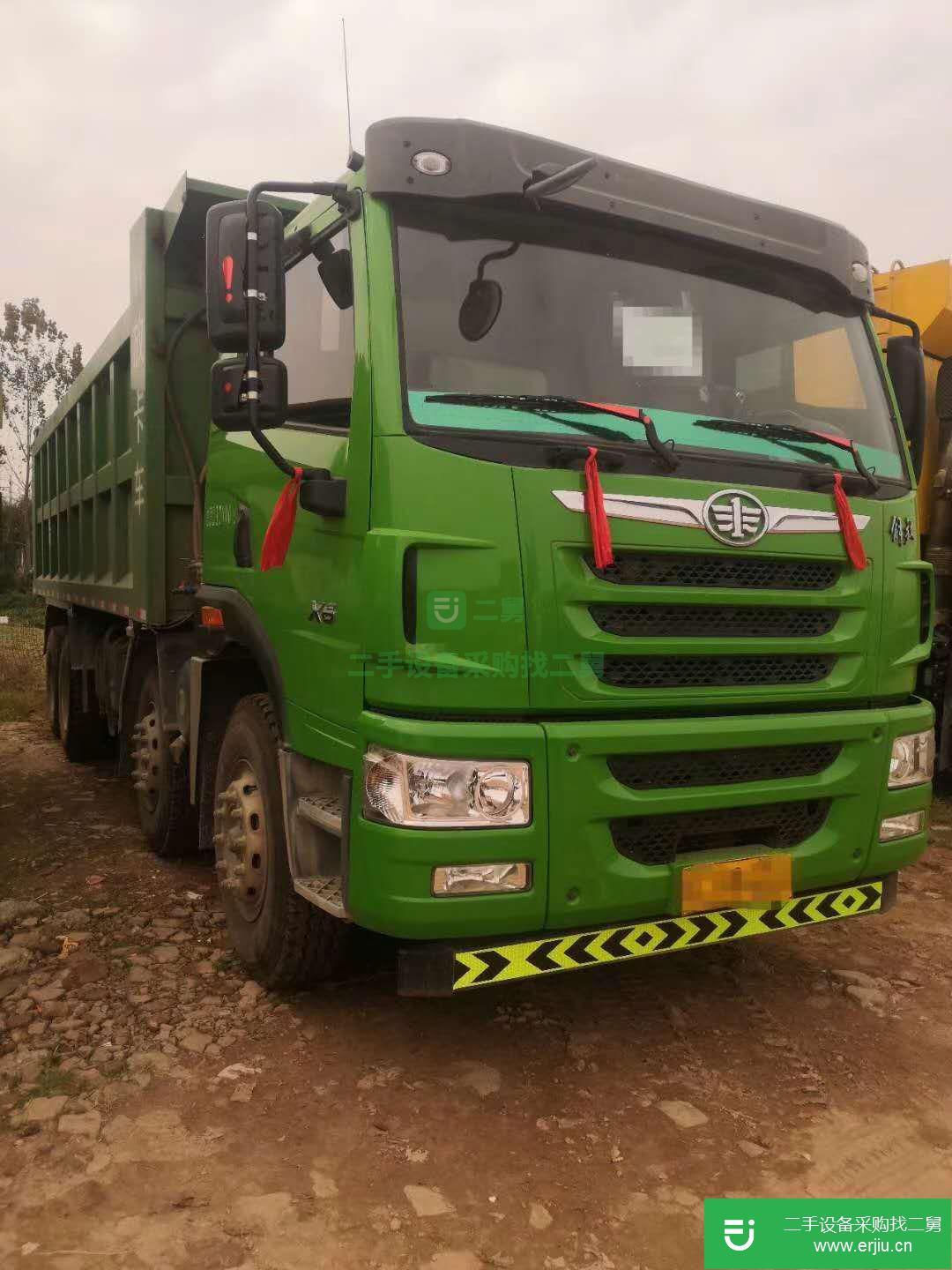江西出售二手青島解放310馬力自卸車