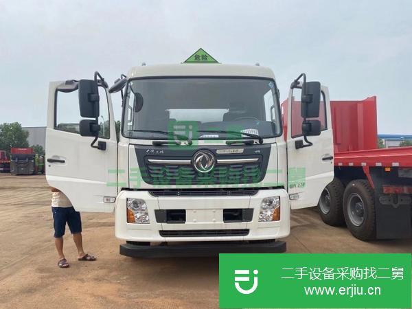 江西出售二手柳汽乘龍小三軸20.5方鋁合金油罐車