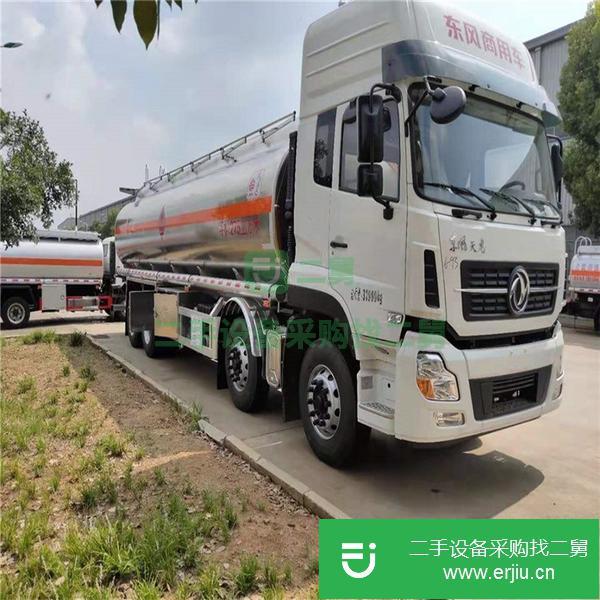 福建出售二手大型前四后八鋁合金油罐車可分期