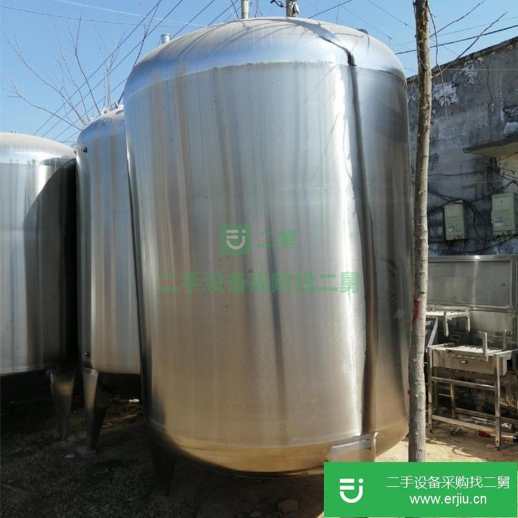 山東出售二手不銹鋼儲罐30立方