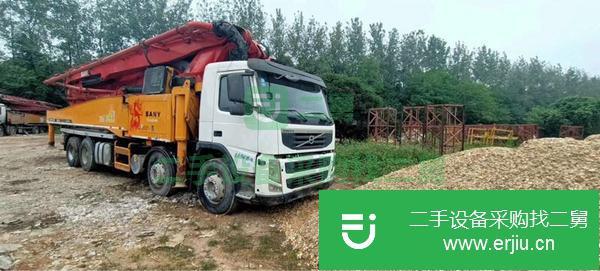 湖南出售二手沃爾沃56米泵車車況好