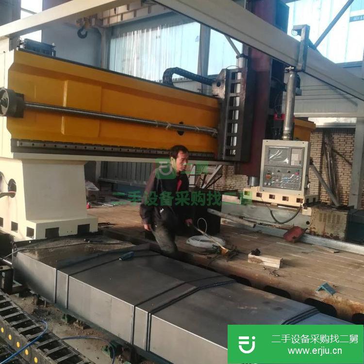 河北出售二手滄州鐵林xk6020重型龍門銑床