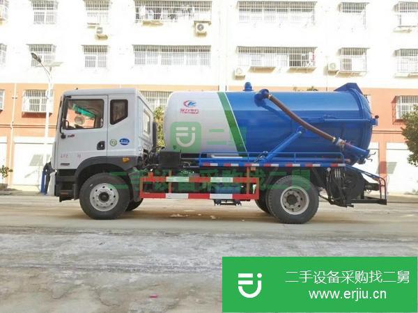 江西出售二手東風(fēng)牌12方吸污車