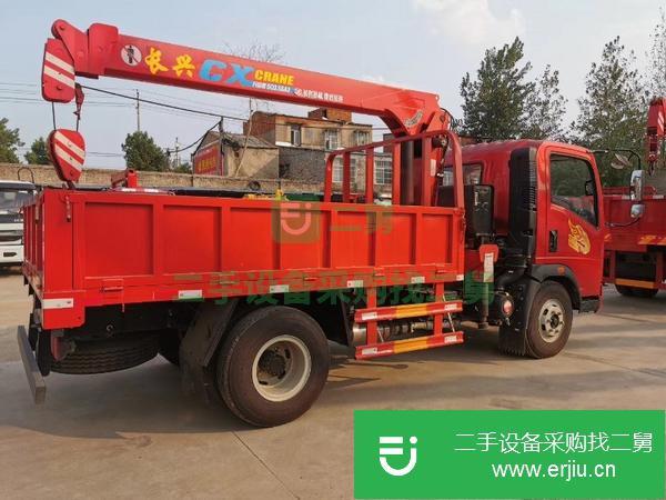 湖北出售二手三一6.3噸隨車吊