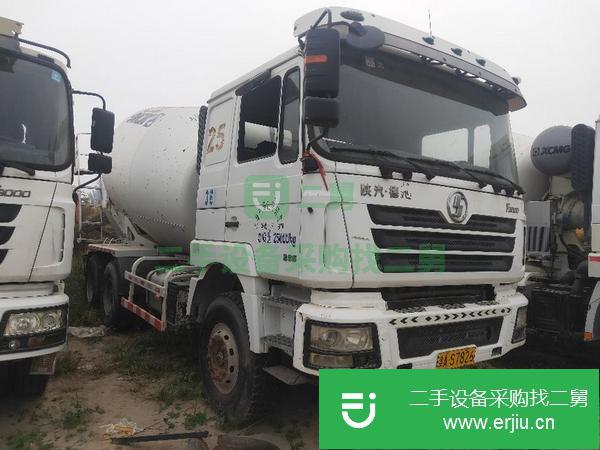 河南出售二手2014年德龍大12方攪拌車