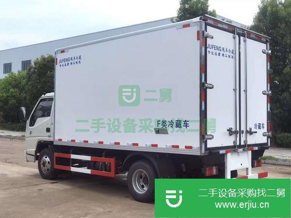 浙江出售二手江鈴4.2米國六115馬力冷藏車