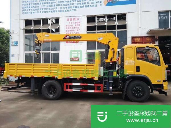 河南出售二手徐工單橋6.3噸隨車吊