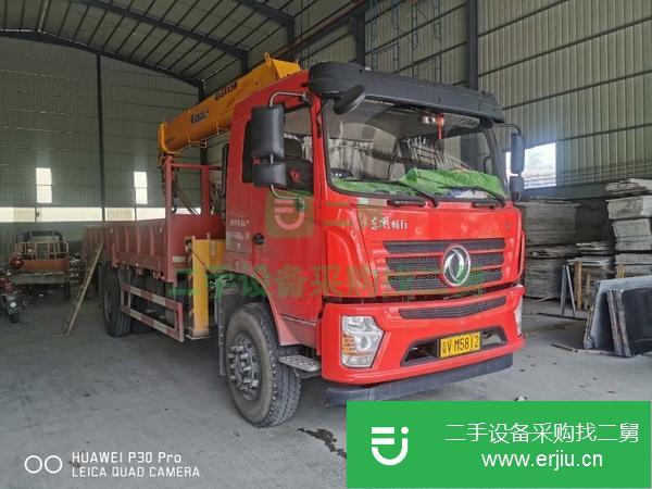 廣東出售二手大力神10噸隨車吊