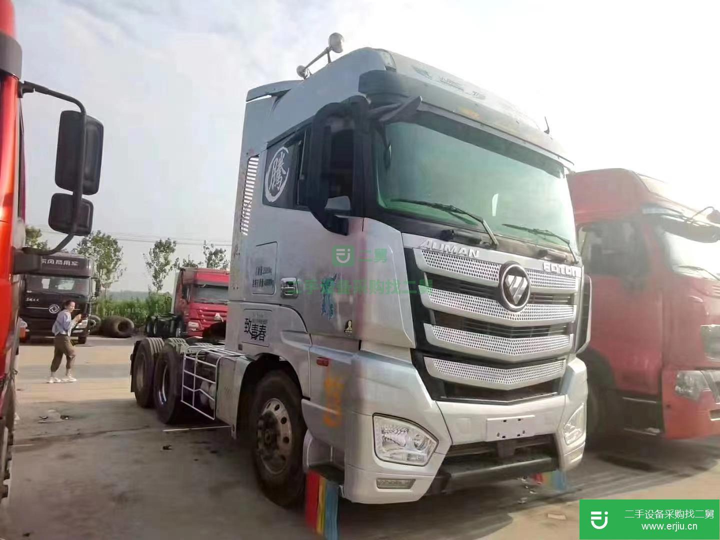 山東出售二手福田歐曼牽引車(chē)