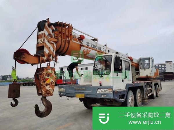 福建出售二手中聯國四55噸吊車包提檔