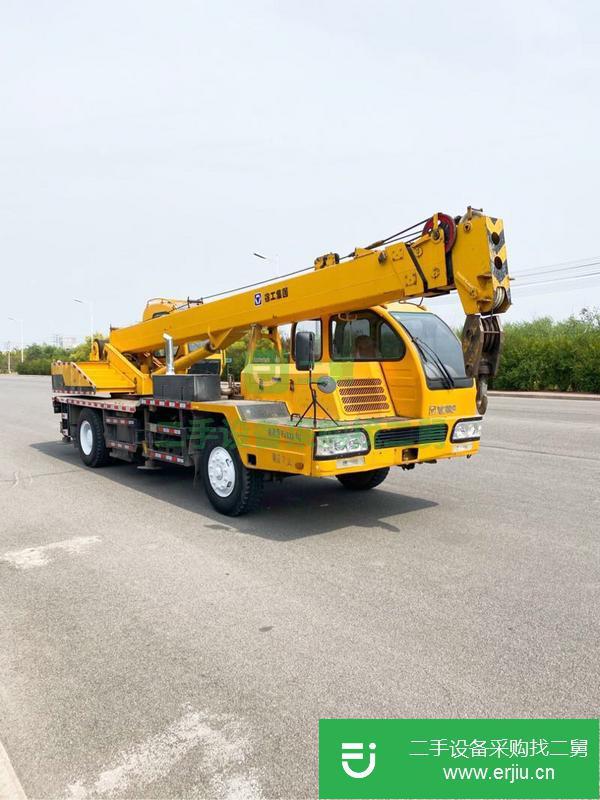 山東出售二手徐工12噸吊車手續齊全原車漆