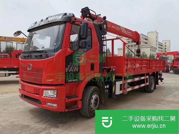黑龍江出售二手三一8噸4節臂220馬力隨車吊