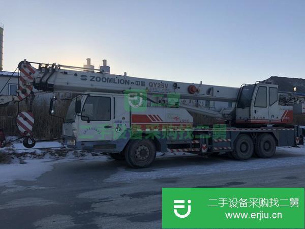 遼寧出售二手中聯25v四節臂吊車無事故車況好