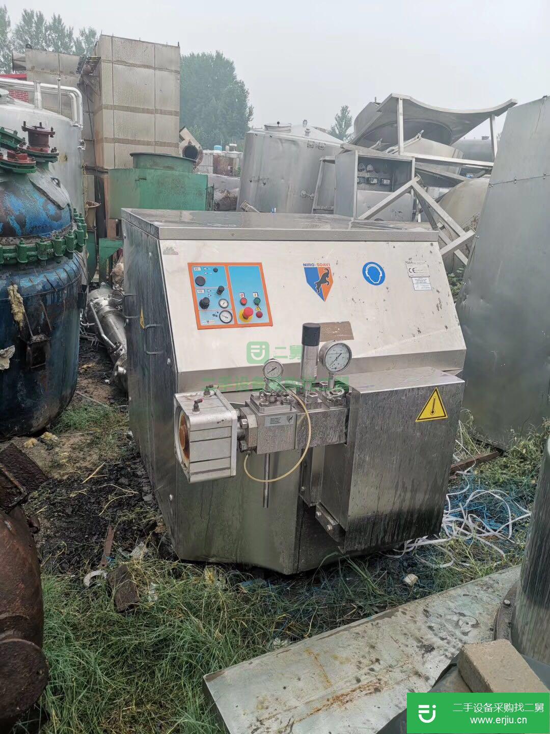 山東出售二手高壓均質(zhì)機(jī)4噸