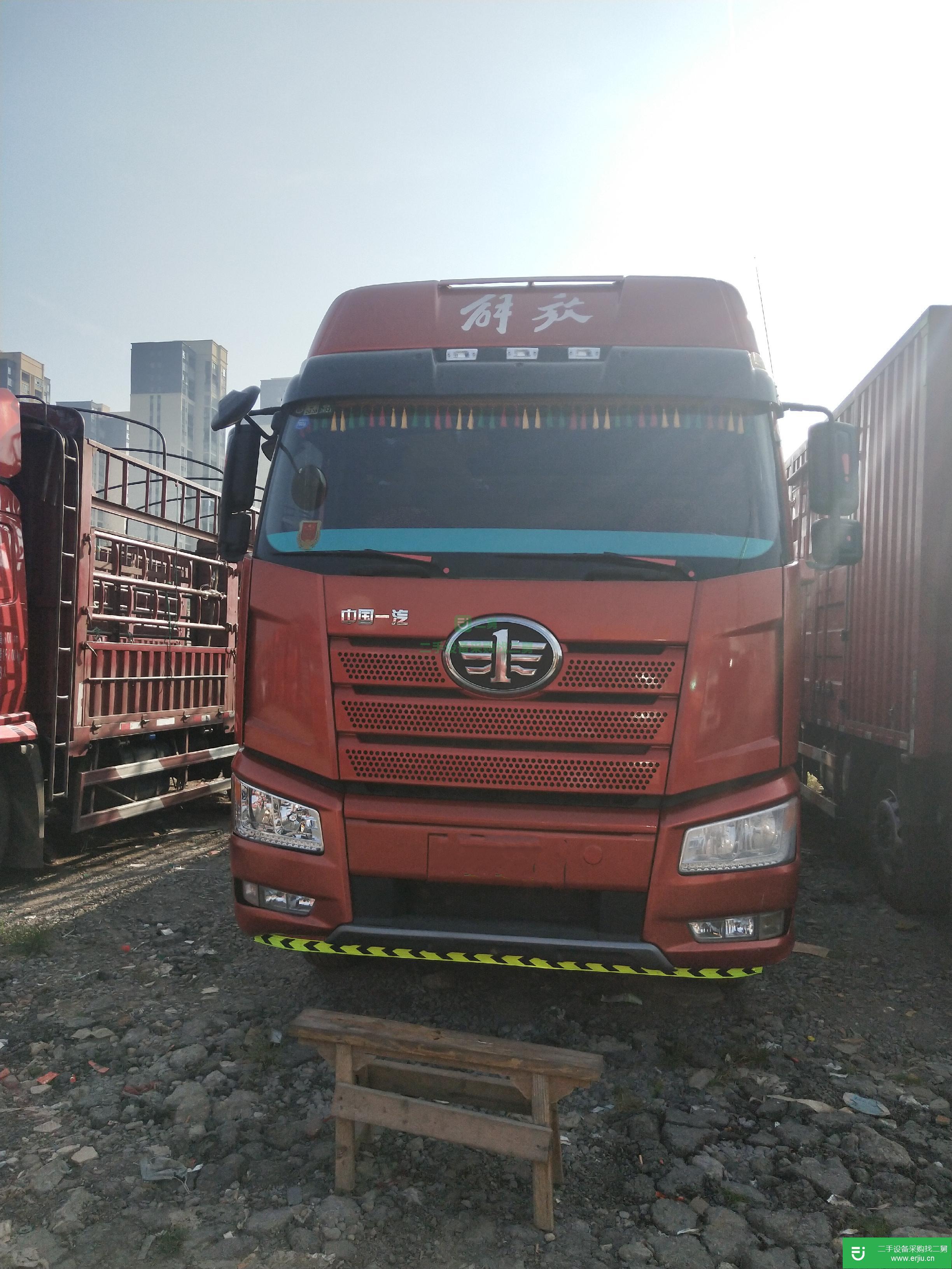 江西出售二手一汽解放高欄貨車
